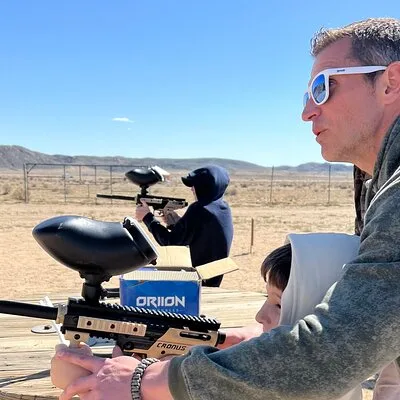 Paintball Target Shooting Experience in Joshua Tree